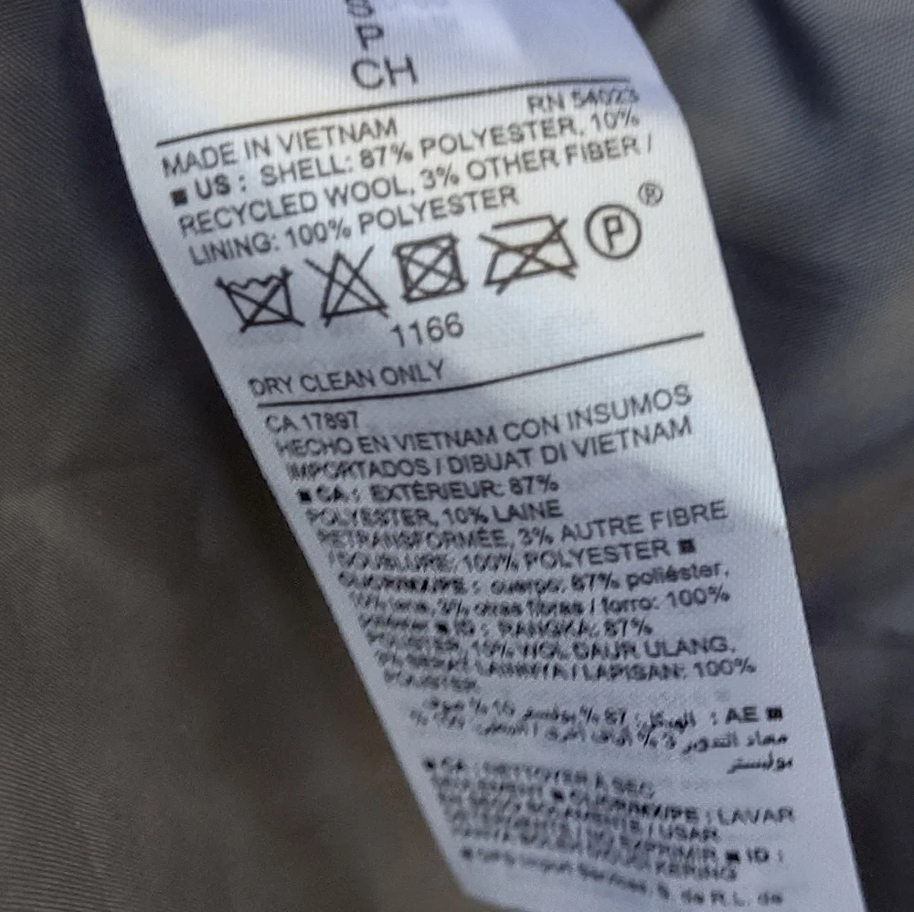 Old Navy Oversized Soft-Brushed Leopard-Print Coat Womens Size Small - Picture 5 of 7